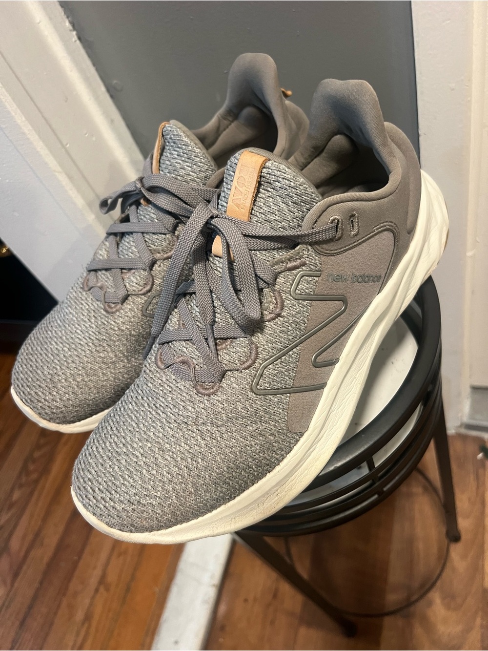 New Balance Fresh Foam Roav v2 Marblehead Brown Light Men's Sneaker 9.5
